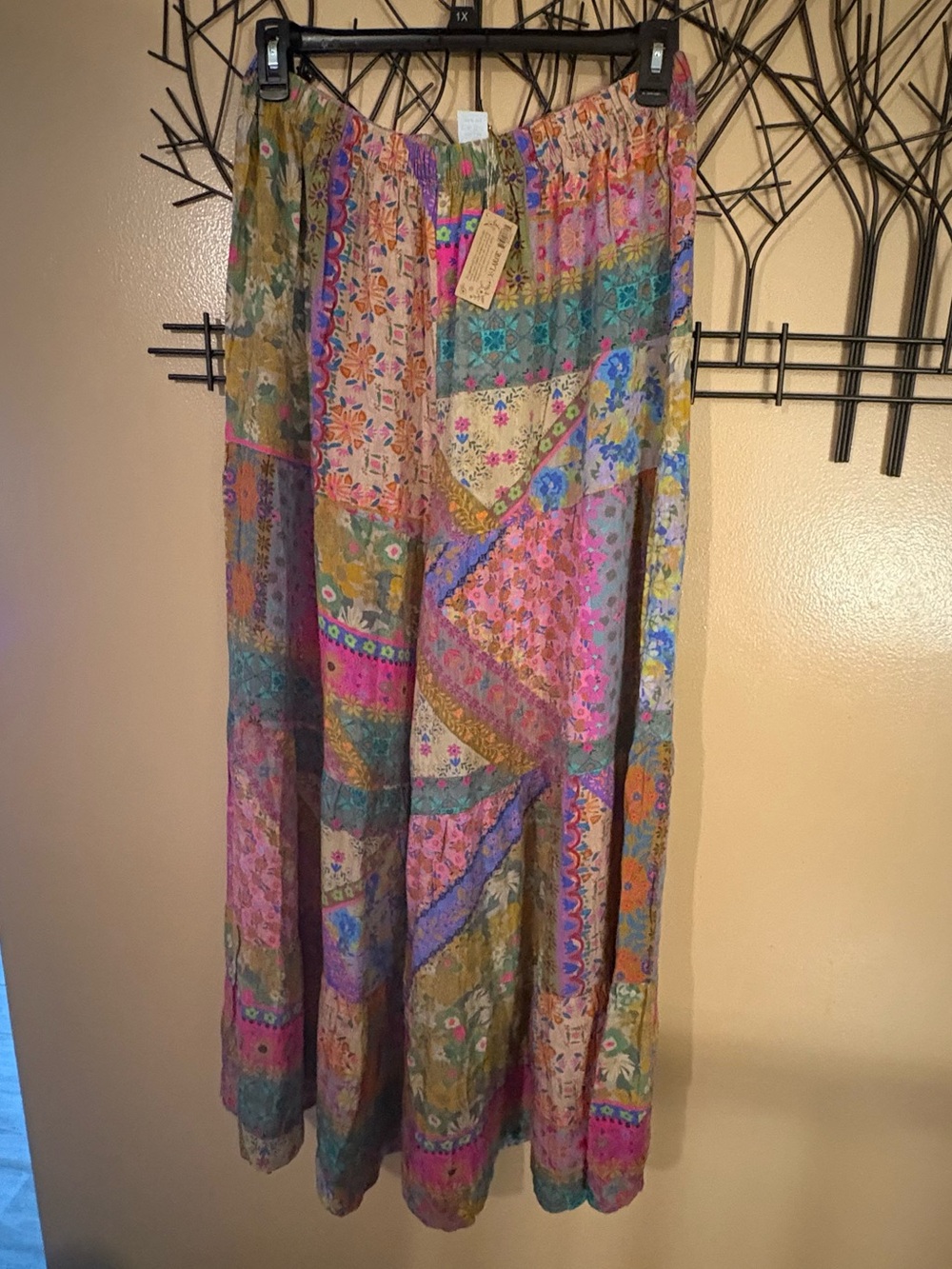 Natural Life Patti Palazzo Pants - Folk
Flower Patchwork size XL new w/tags